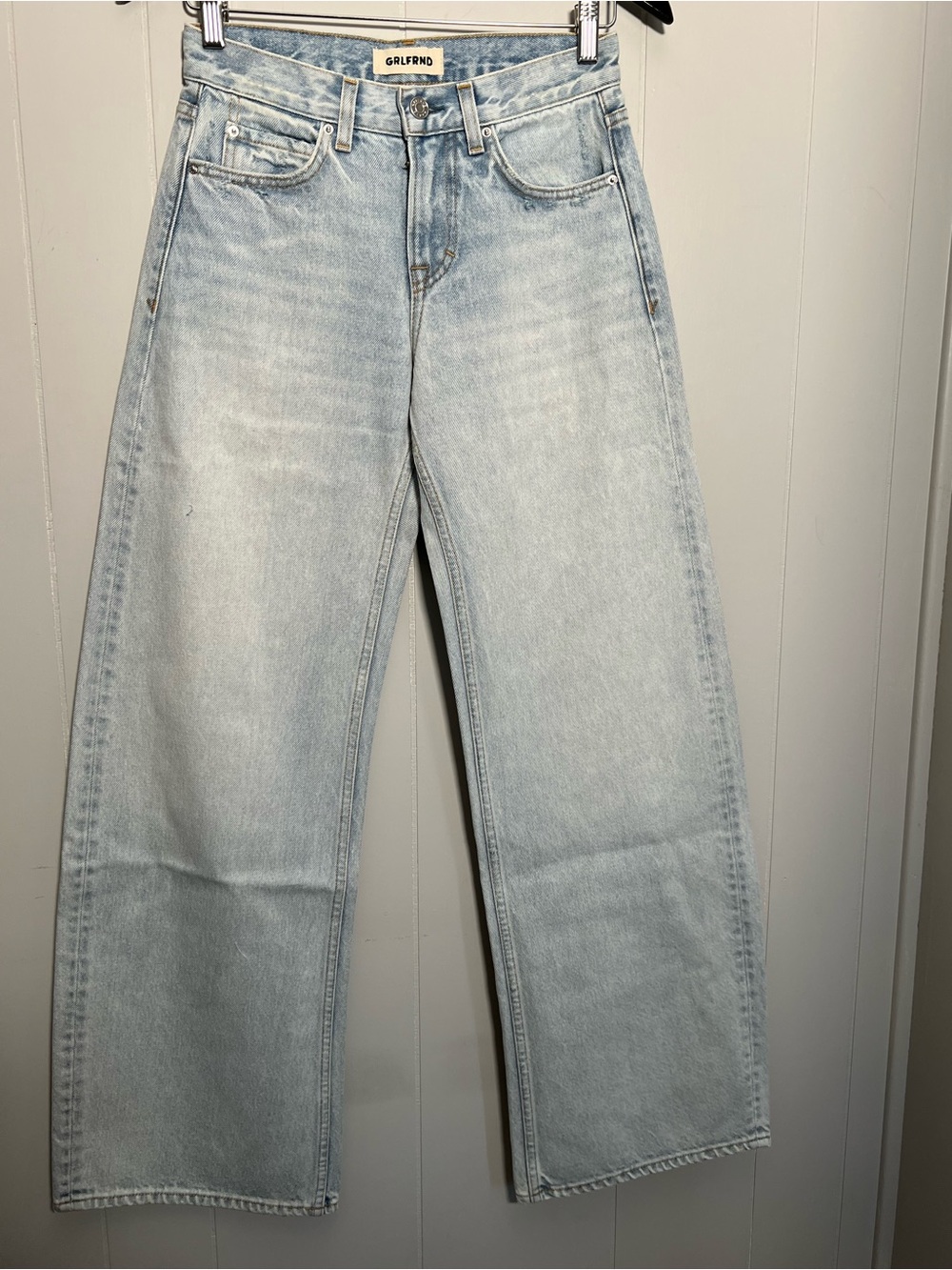 GRLFRND Rory Short Rise Baggy - Picture 6 of 16